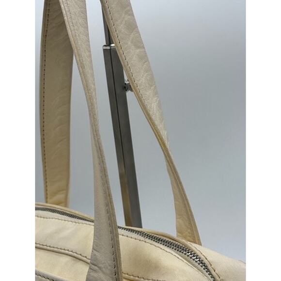 VINTAGE Chanel LAX Crochet Bowler Bag*LAMBSKIN TRIM*beautiful bag! BARGAIN DEAL - Picture 7 of 16